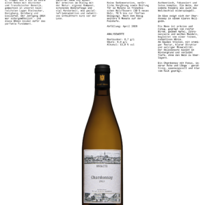Chardonnay Aus dem Tal