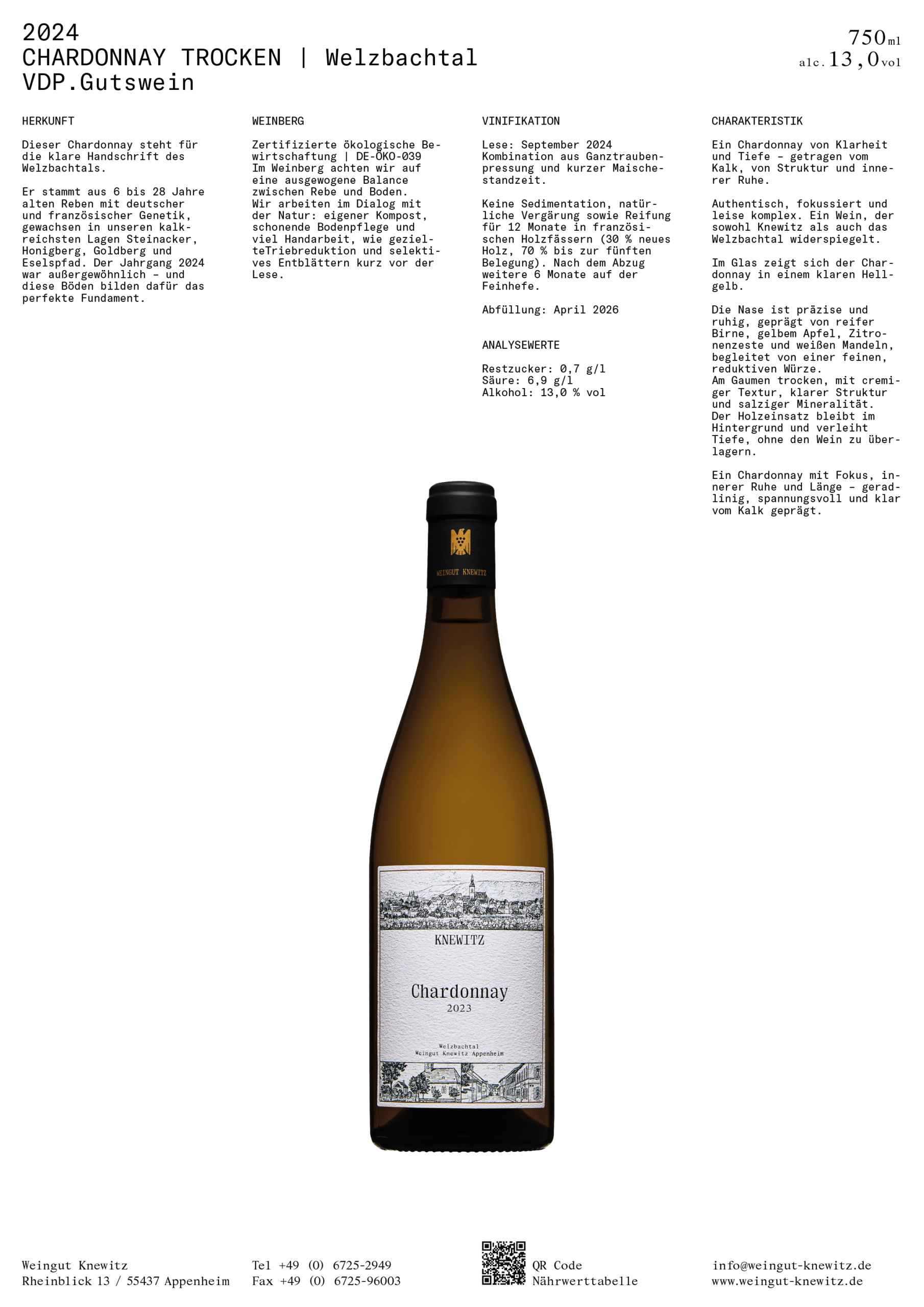 Chardonnay Aus dem Tal