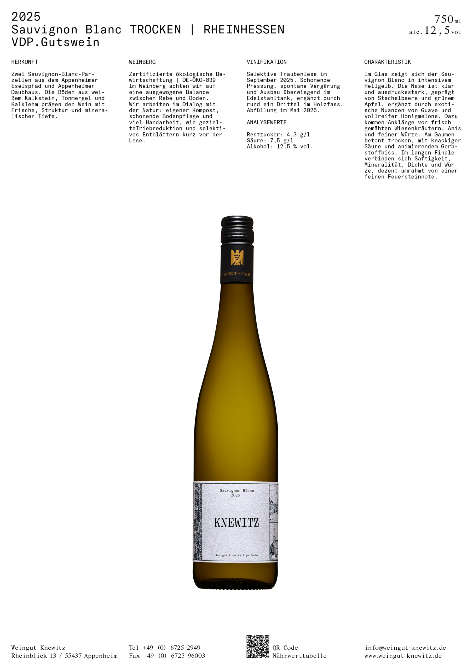 Sauvignon blanc trocken
