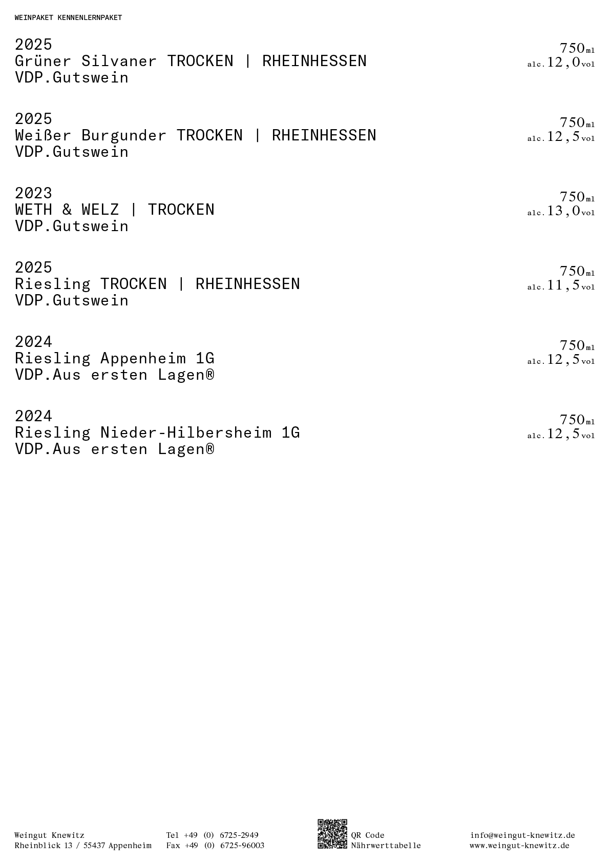 Kennenlernpaket